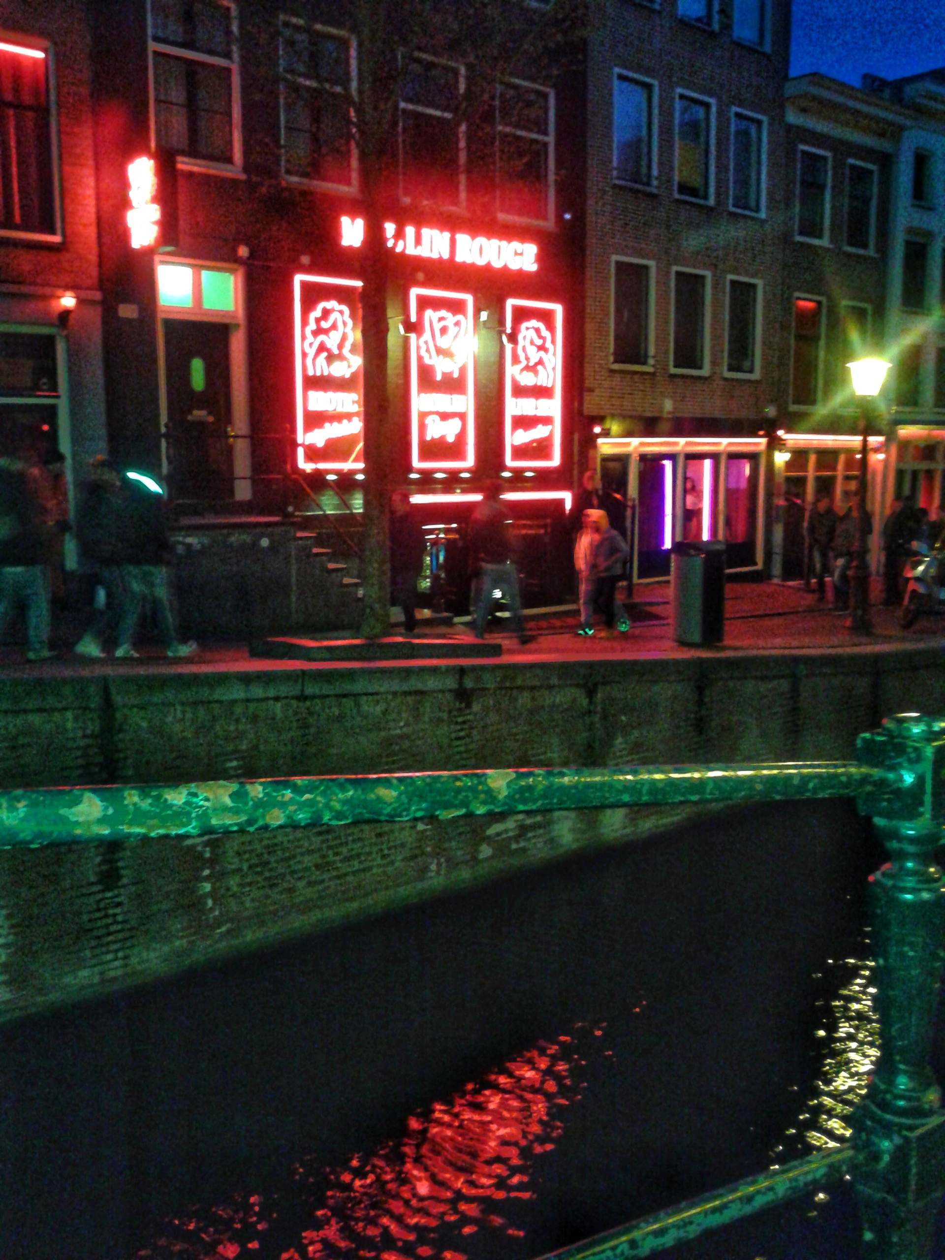 Redlight district Amsterdam brothel Netherlands