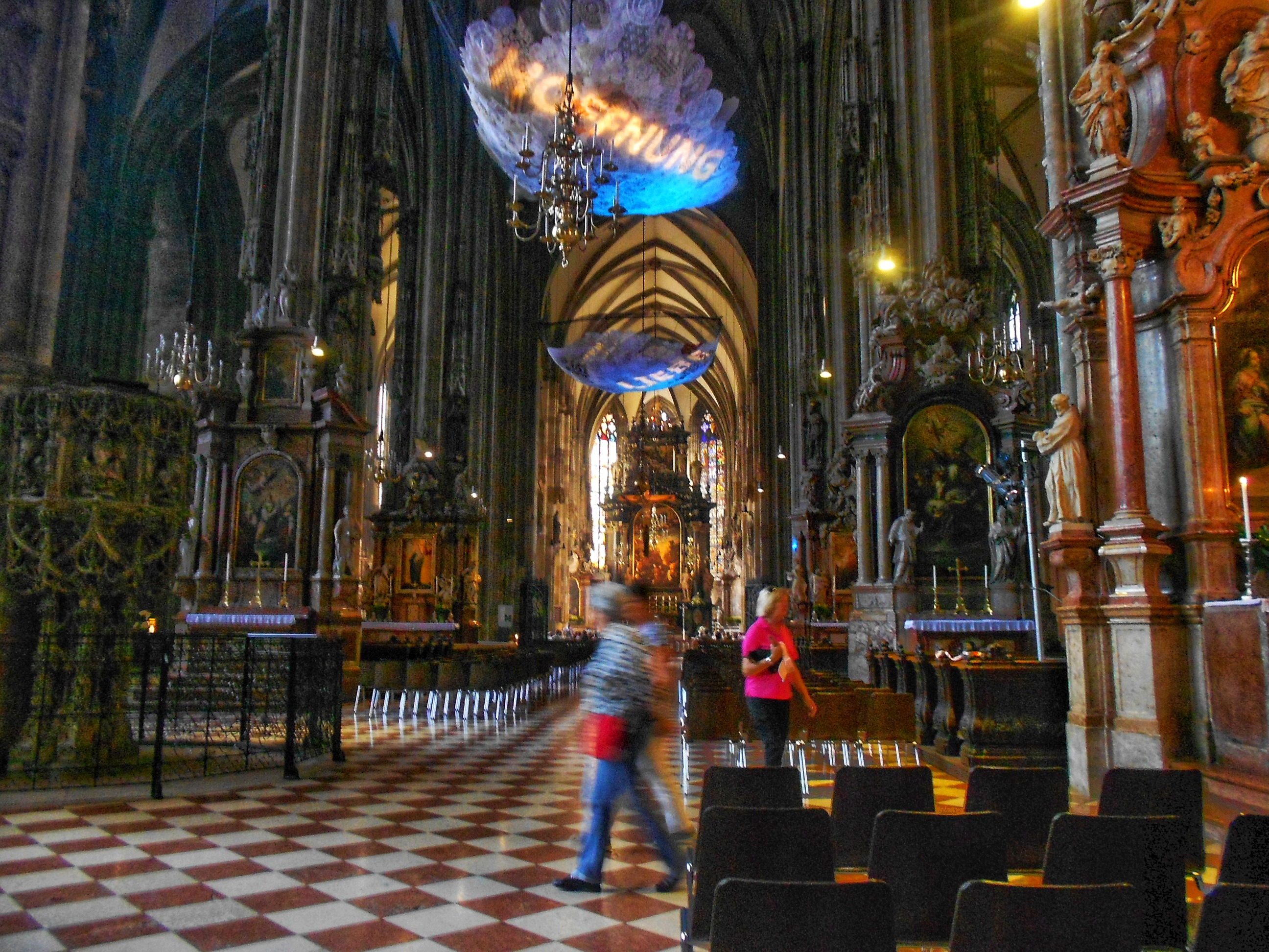 Inside St. Stephen's Vienna Austria