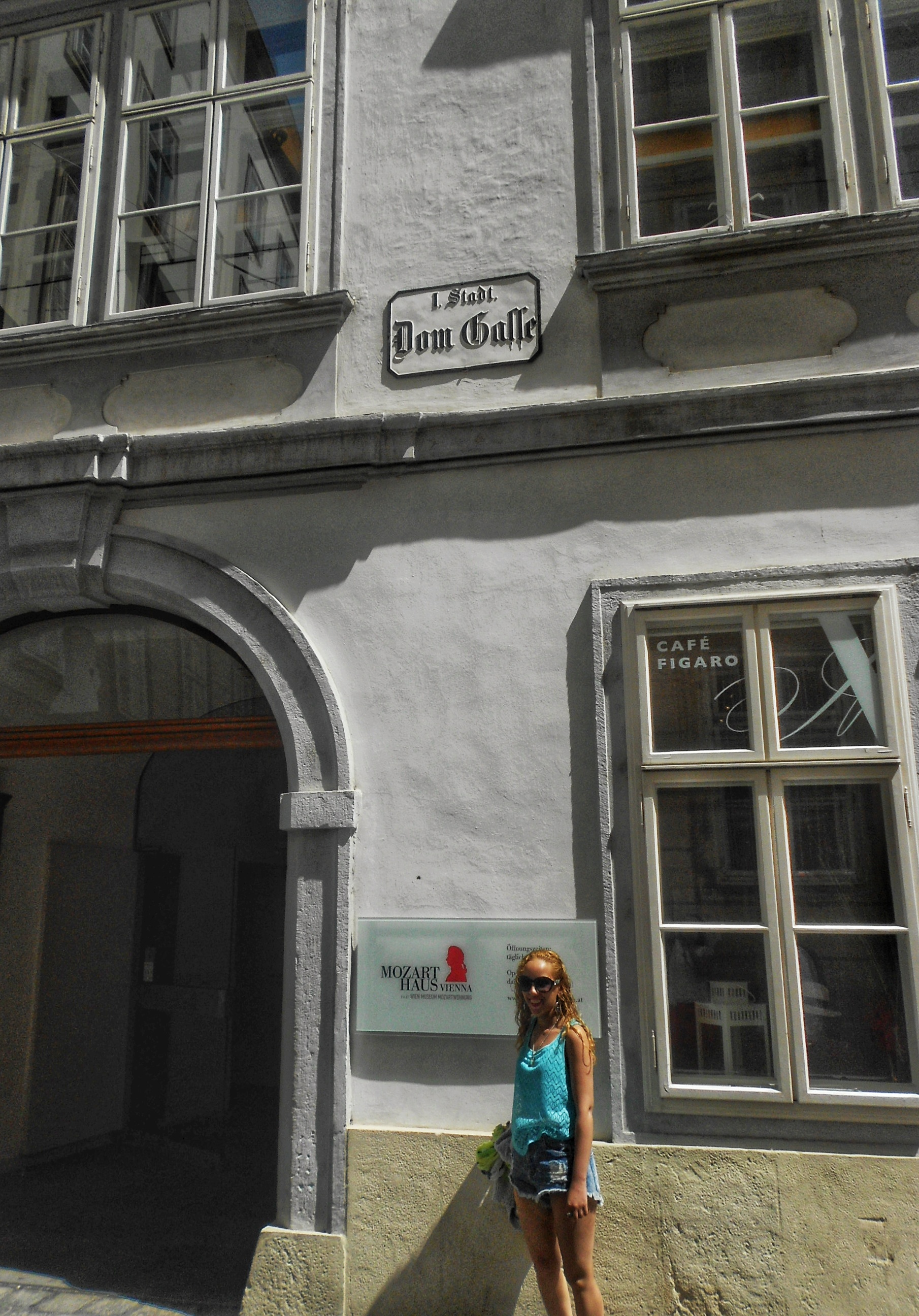 Mozart's house Vienna Austria