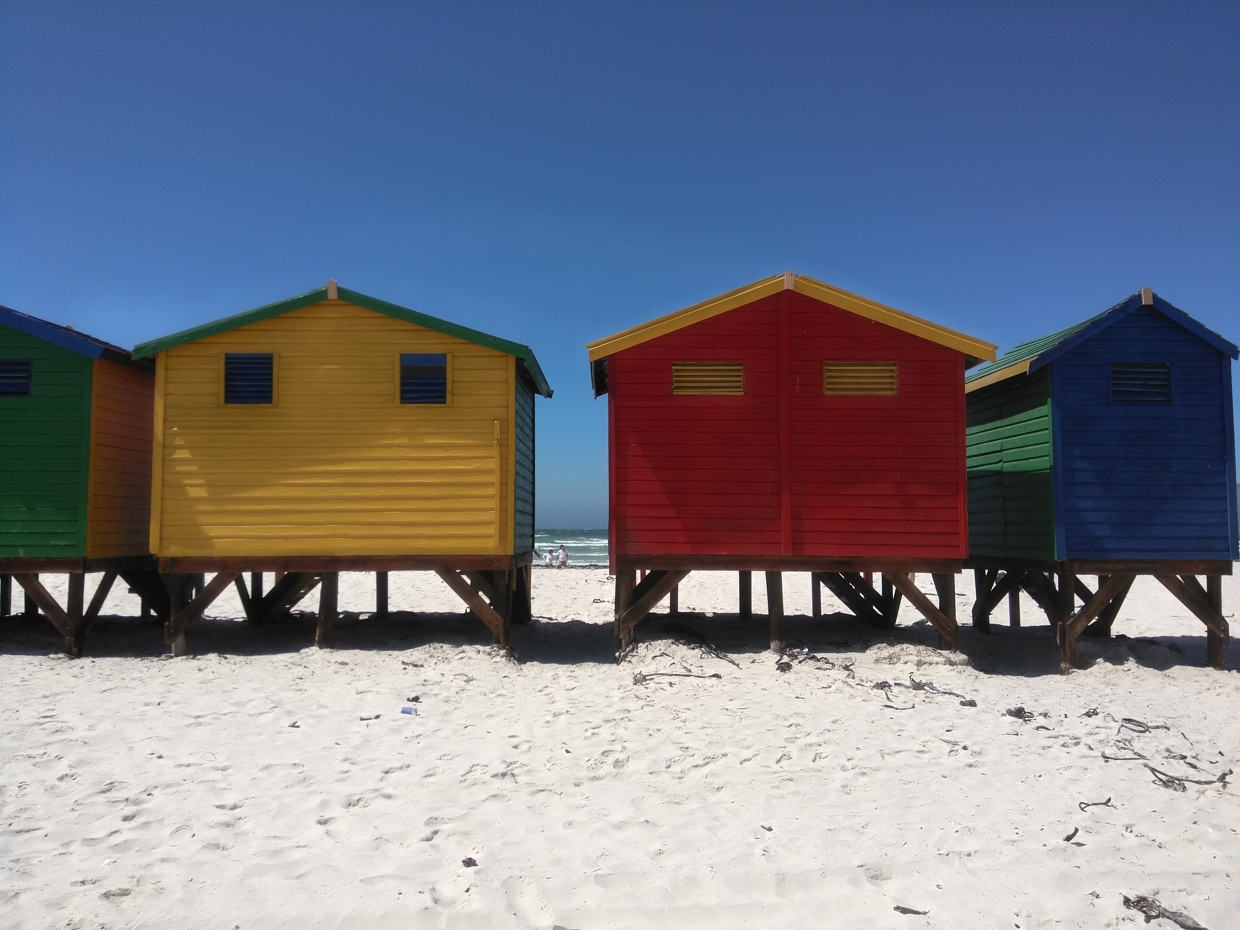 Muizenberg beach  huts 