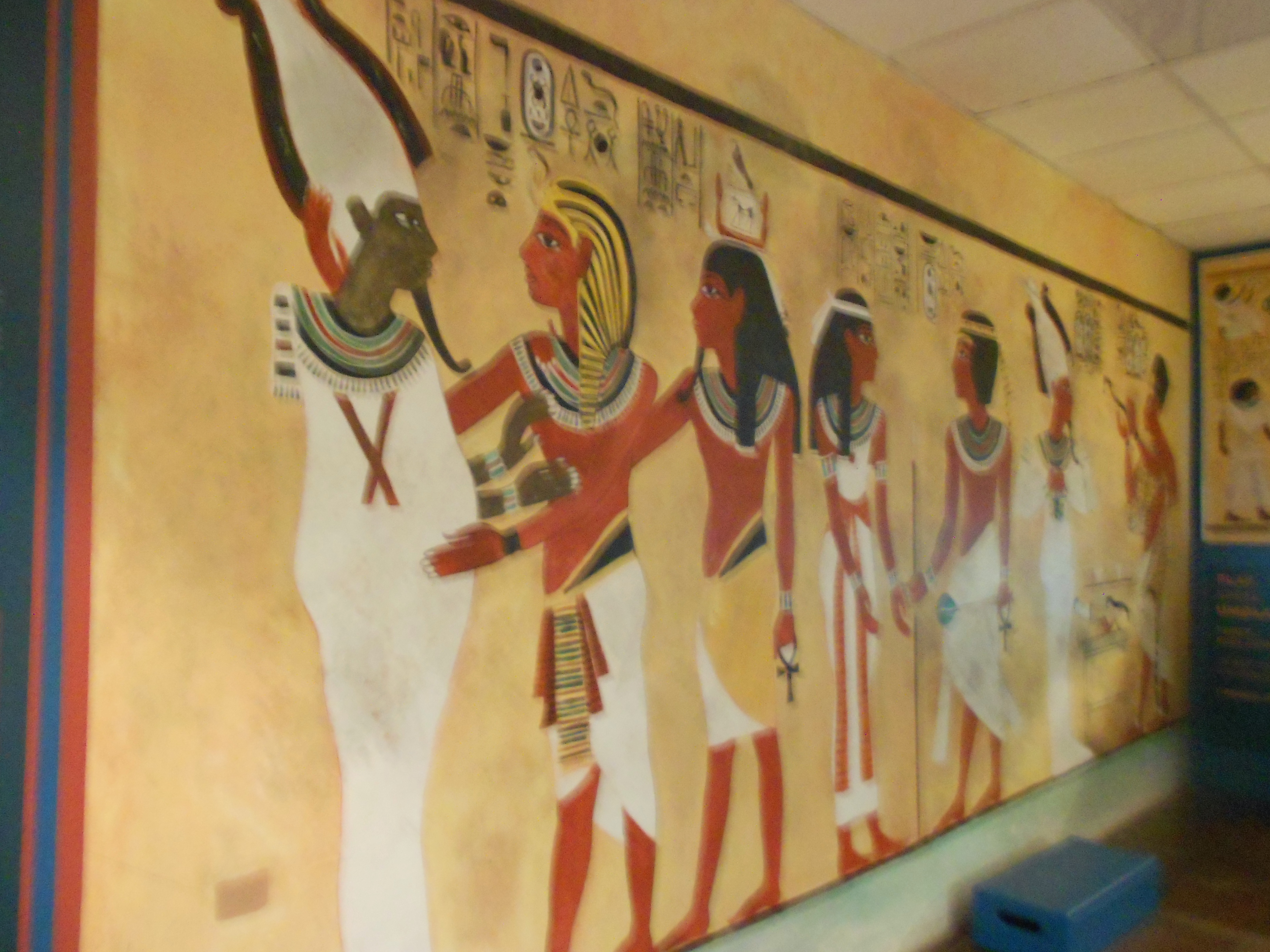 A temporary Egypt exhibition is now at the Slave Lodge Museum in Cape Town