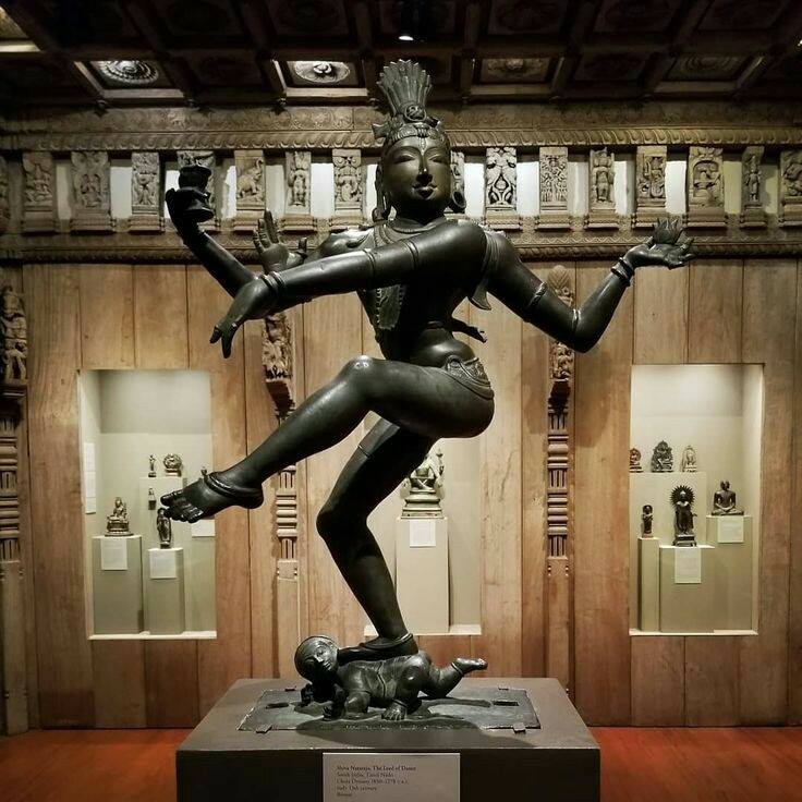 Shiva dances in this replica of a Hindu Temple.