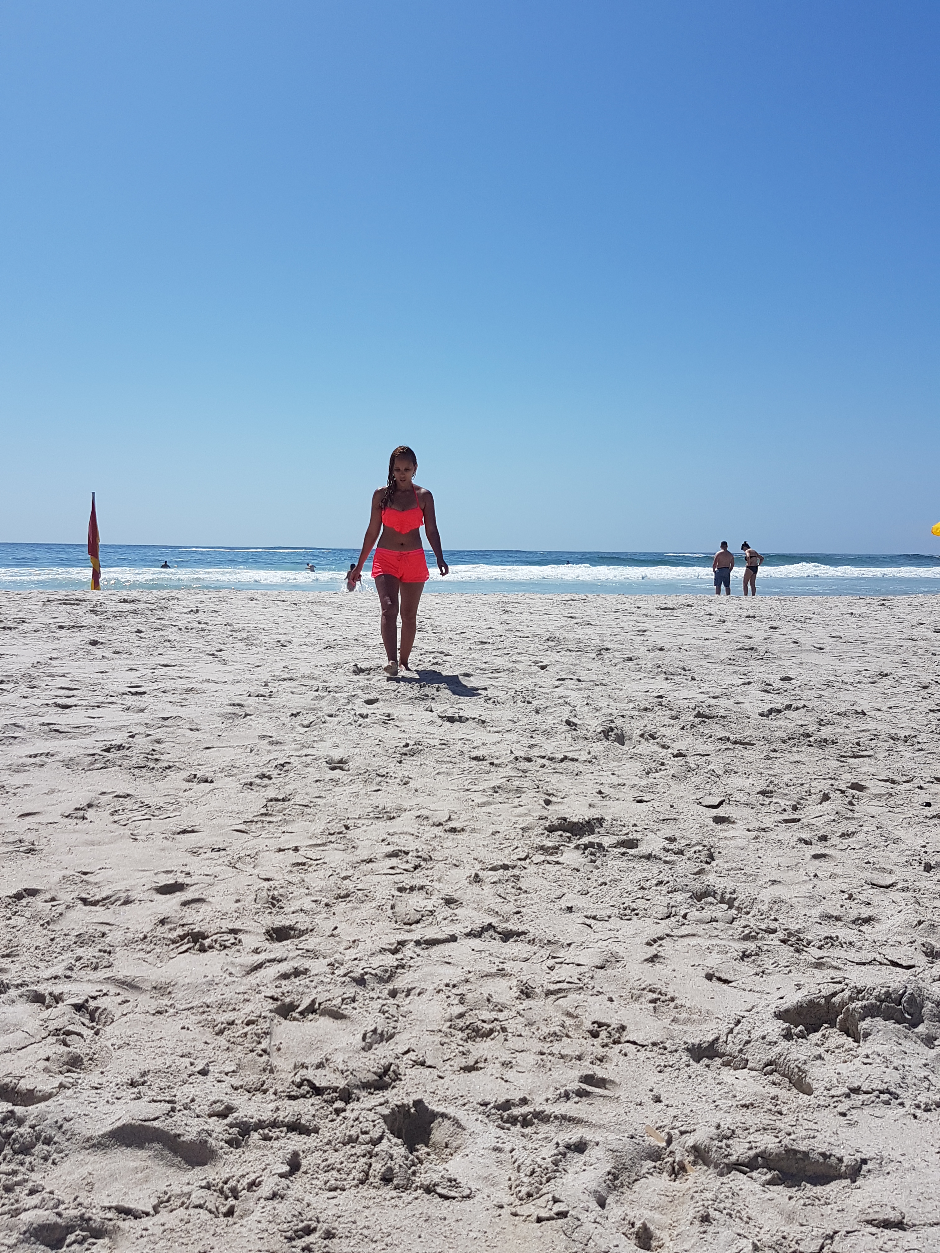Llandudno beach during December
